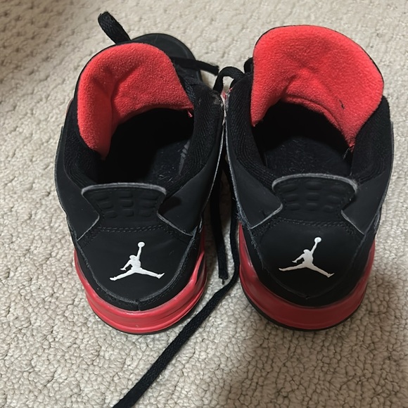 Youth Air Jordan 4 red thunder - Picture 2 of 2